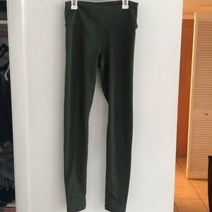 Olive green leggings